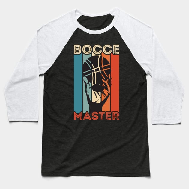Bocce Ball  Player Gift Bocce Ball Sports Baseball T-Shirt by GrafiqueDynasty